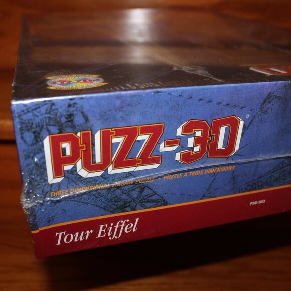 3/$118❤️new sealed 1995 Wrebbit PUZZ 3D Eiffel Tower Paris France puzzle P3D-903 - Picture 3 of 7